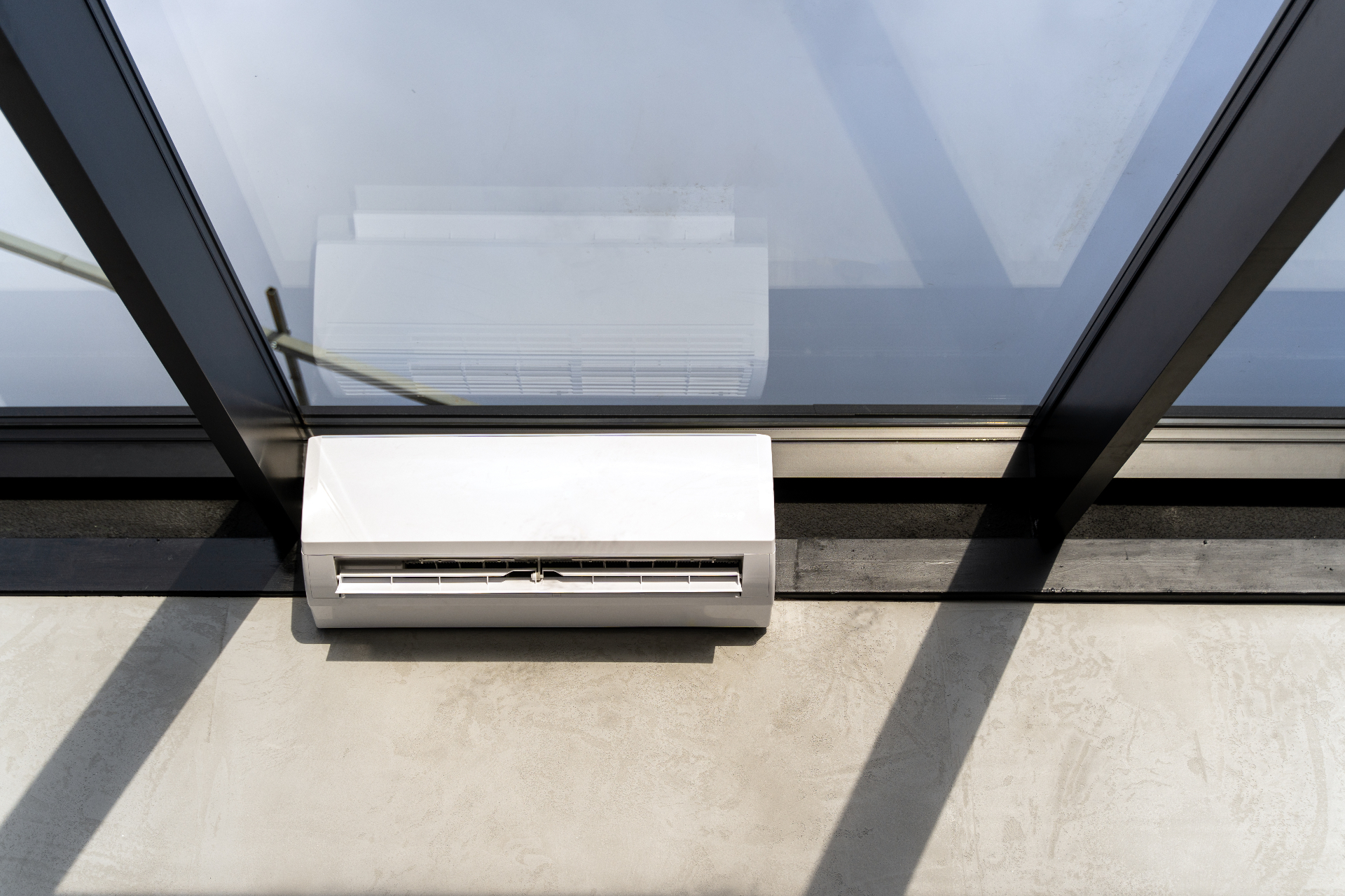 Air conditioning in a conservatories