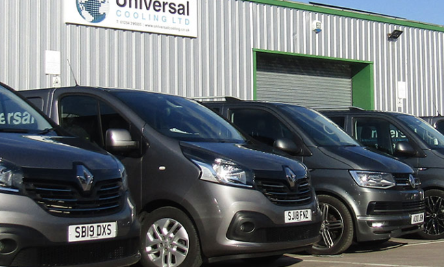 Universal Home Cooling van